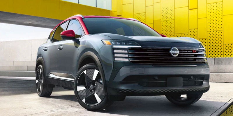 Nissan Kicks parked on road