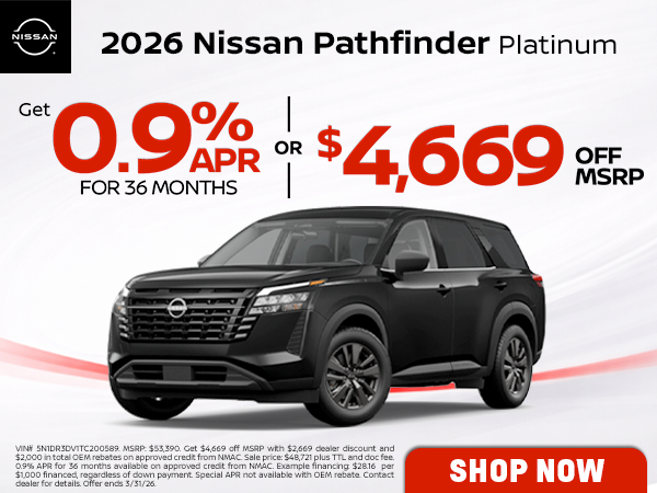 2026 Nissan Pathfinder